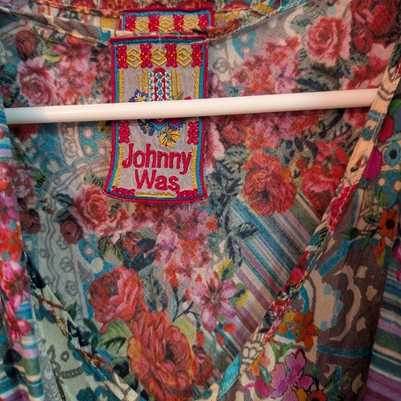 Johnny Was 2 Piece Kimono And Sleeveless Dress Set - Picture 6 of 11